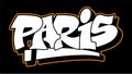 Graffiti style lettering text design Royalty Free Stock Photo